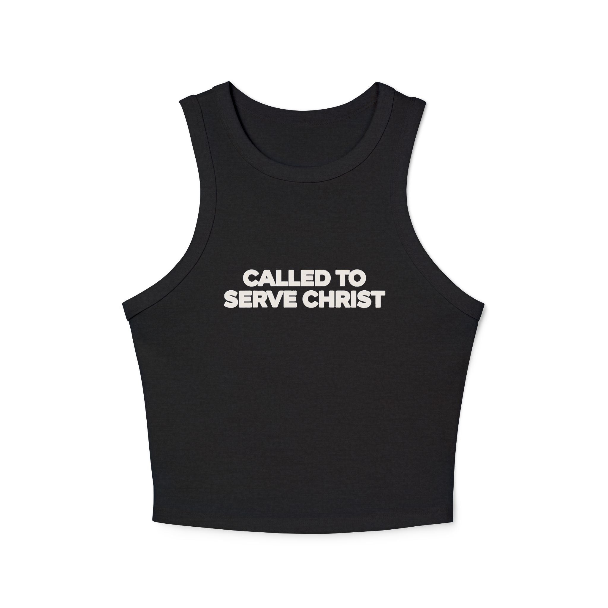 CALLED TO SERVE cropped Tank Top