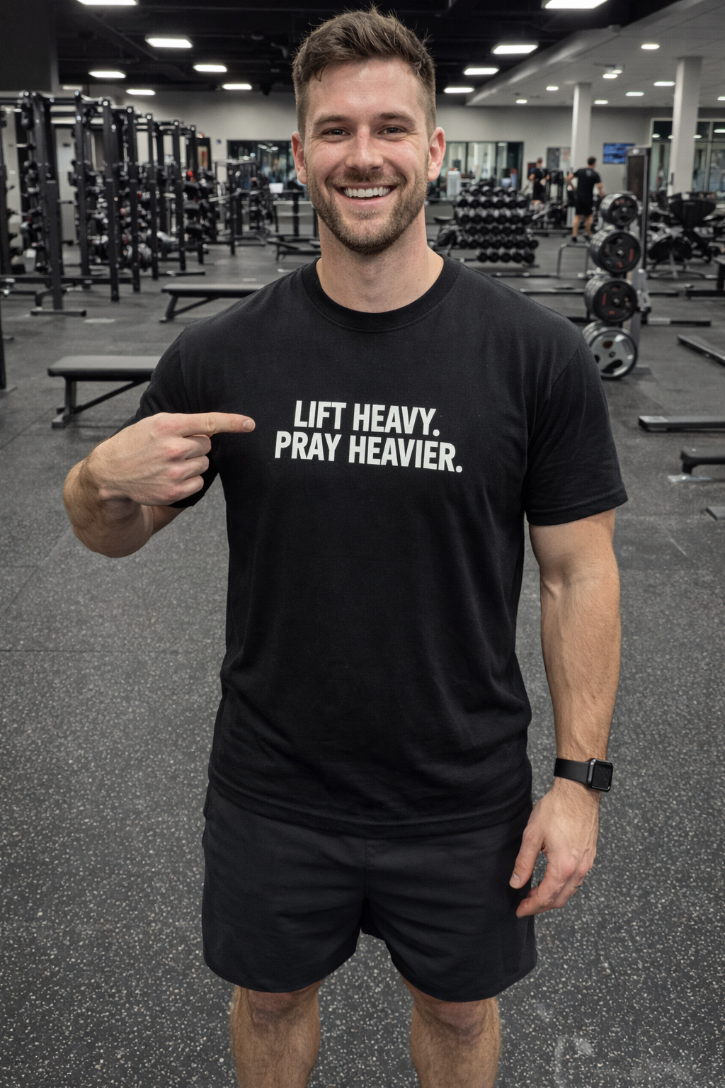 PRAY HEAVIER Tee