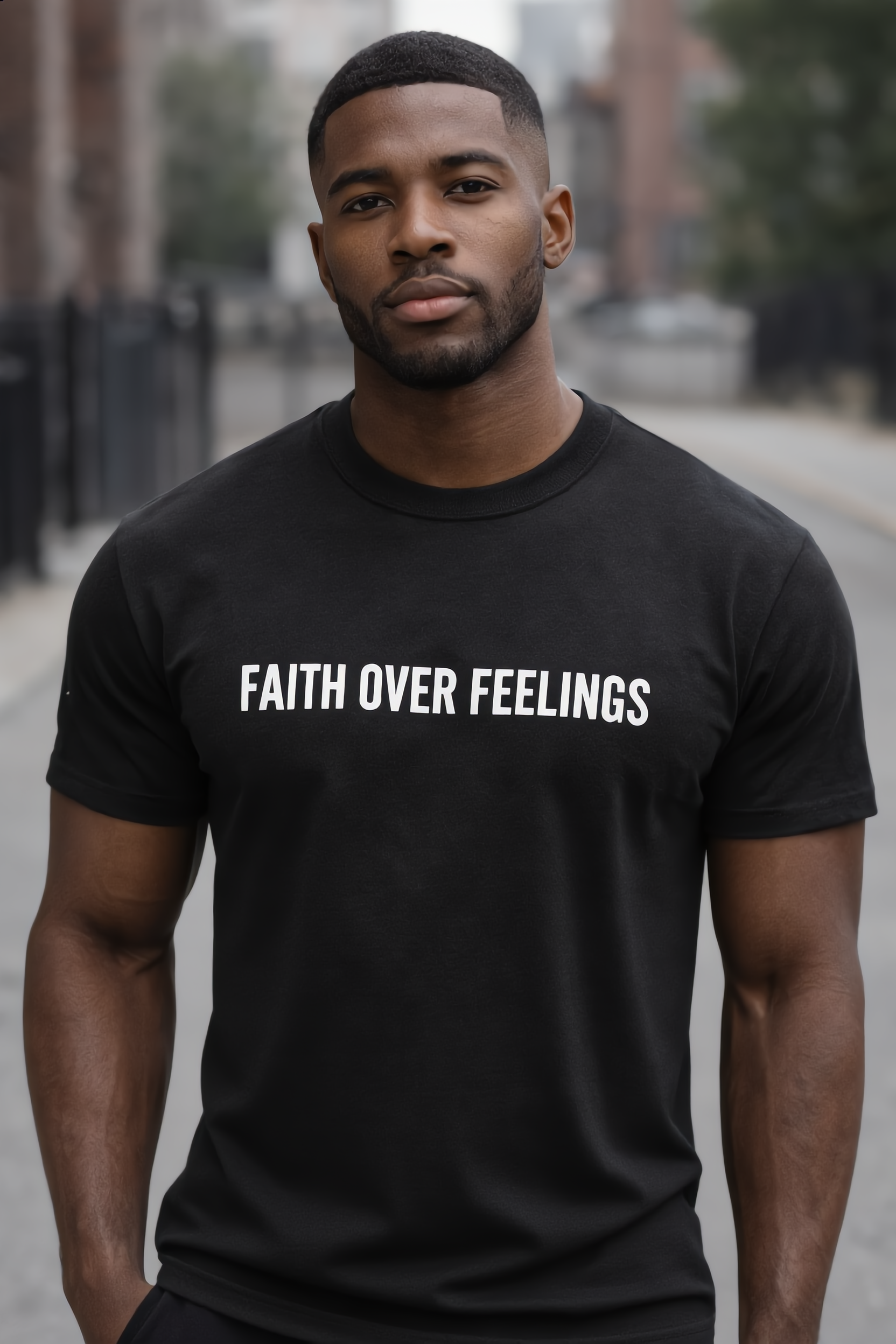 FAITH OVER FEELINGS Tee