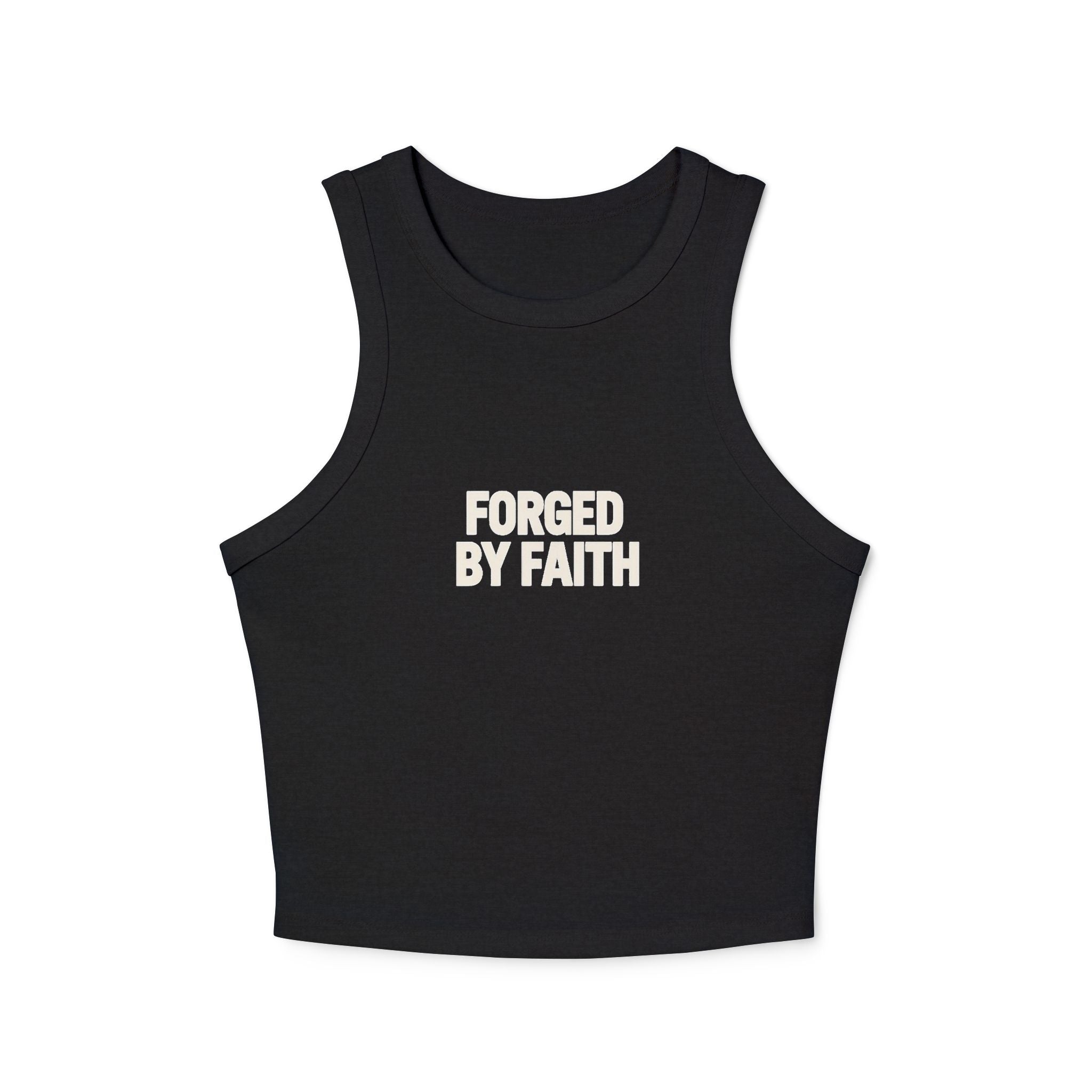 FORGED cropped Tank Top