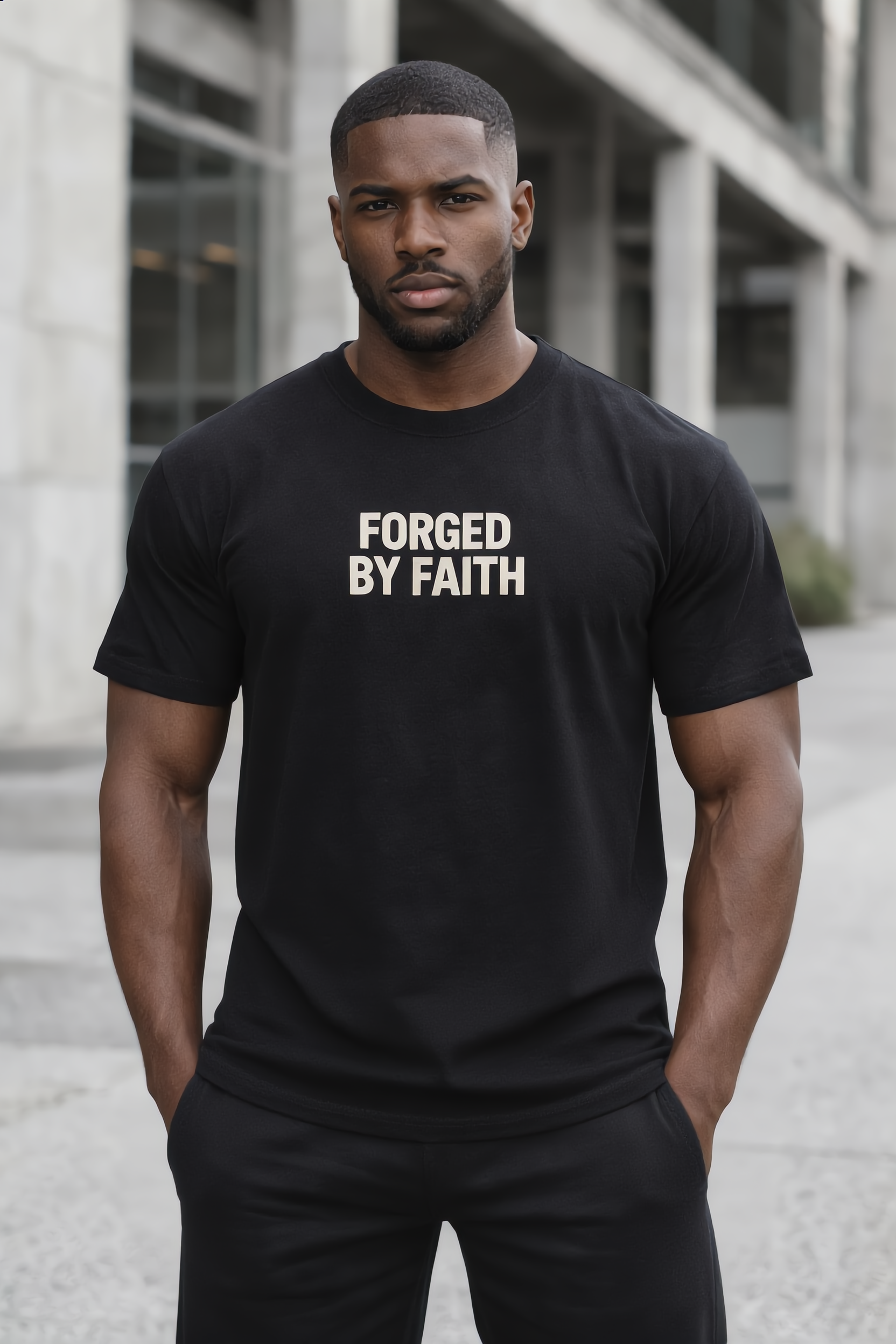FORGED BY FAITH Tee