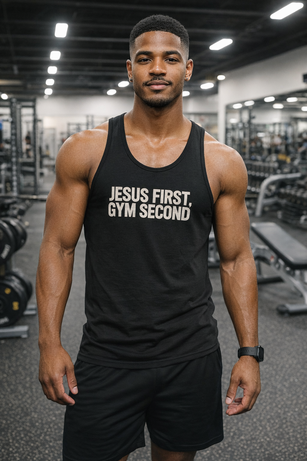 JESUS FIRST Tank Top