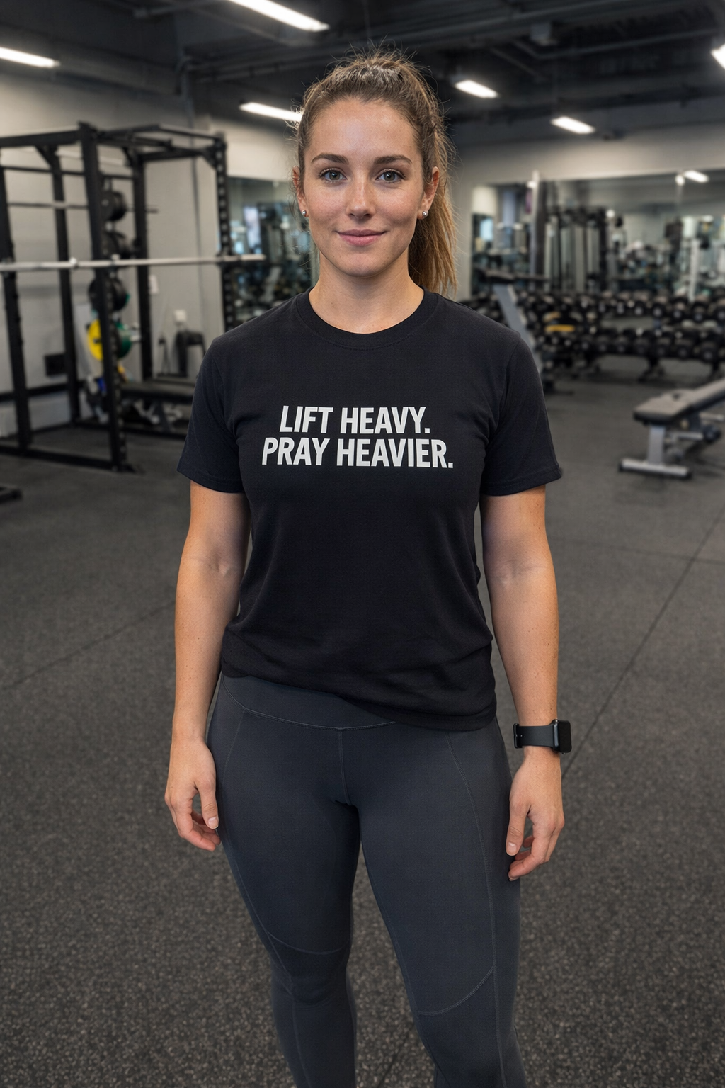 PRAY HEAVIER Tee