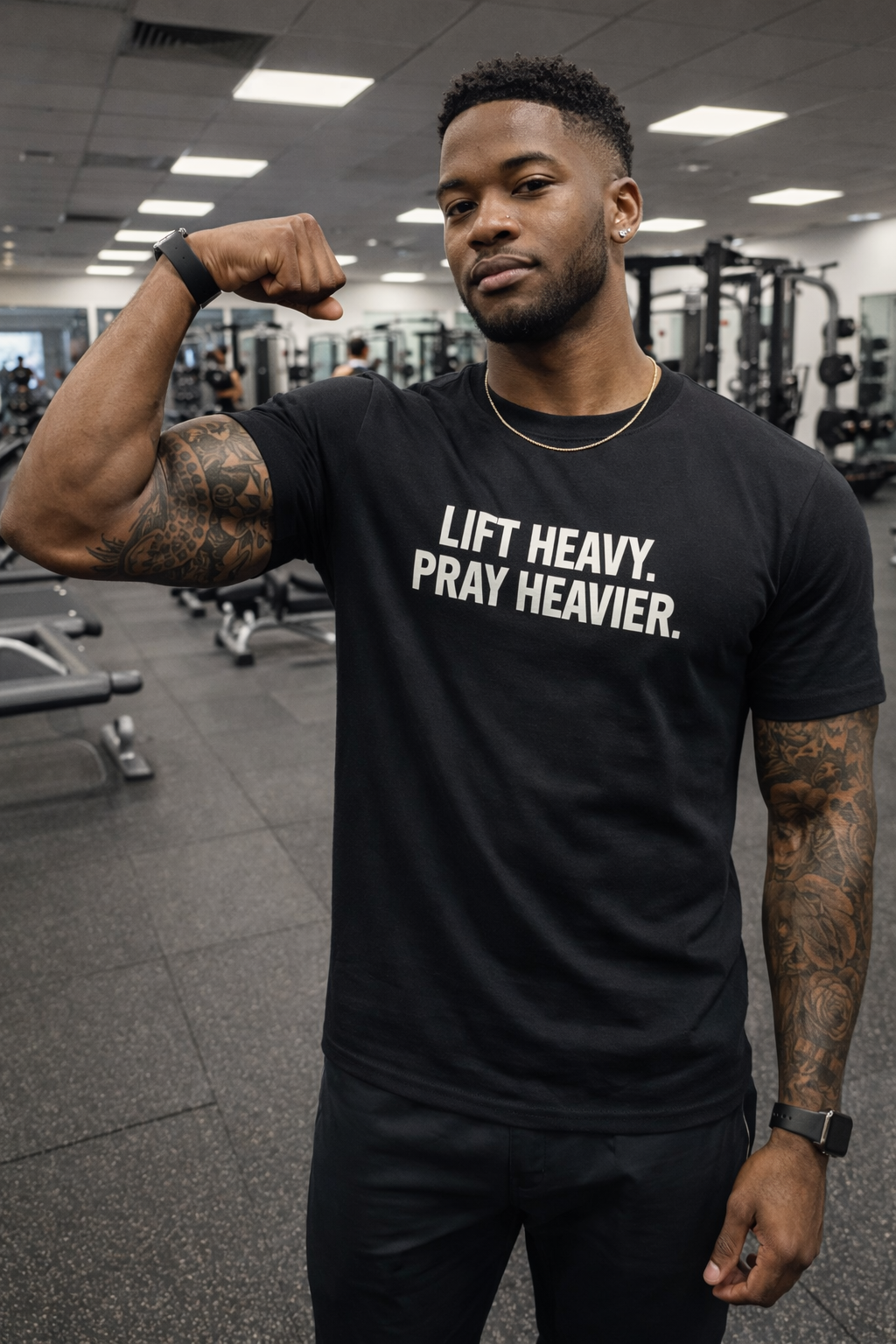 PRAY HEAVIER Tee