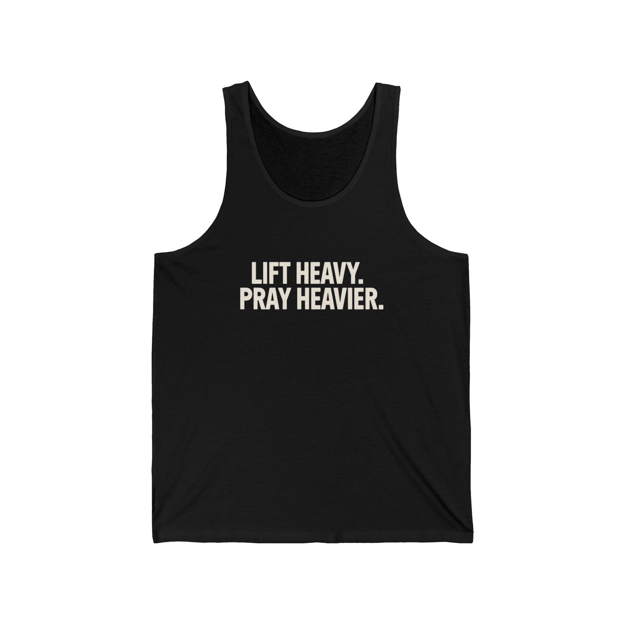 LIFT HEAVY PRAY HEAVIER Tank Top