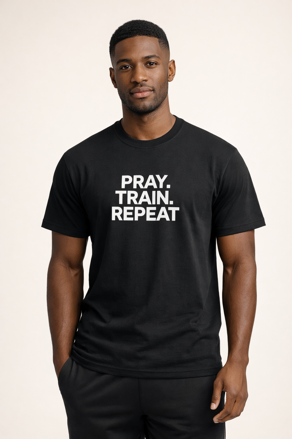 PRAY. TRAIN. REPEAT Tee