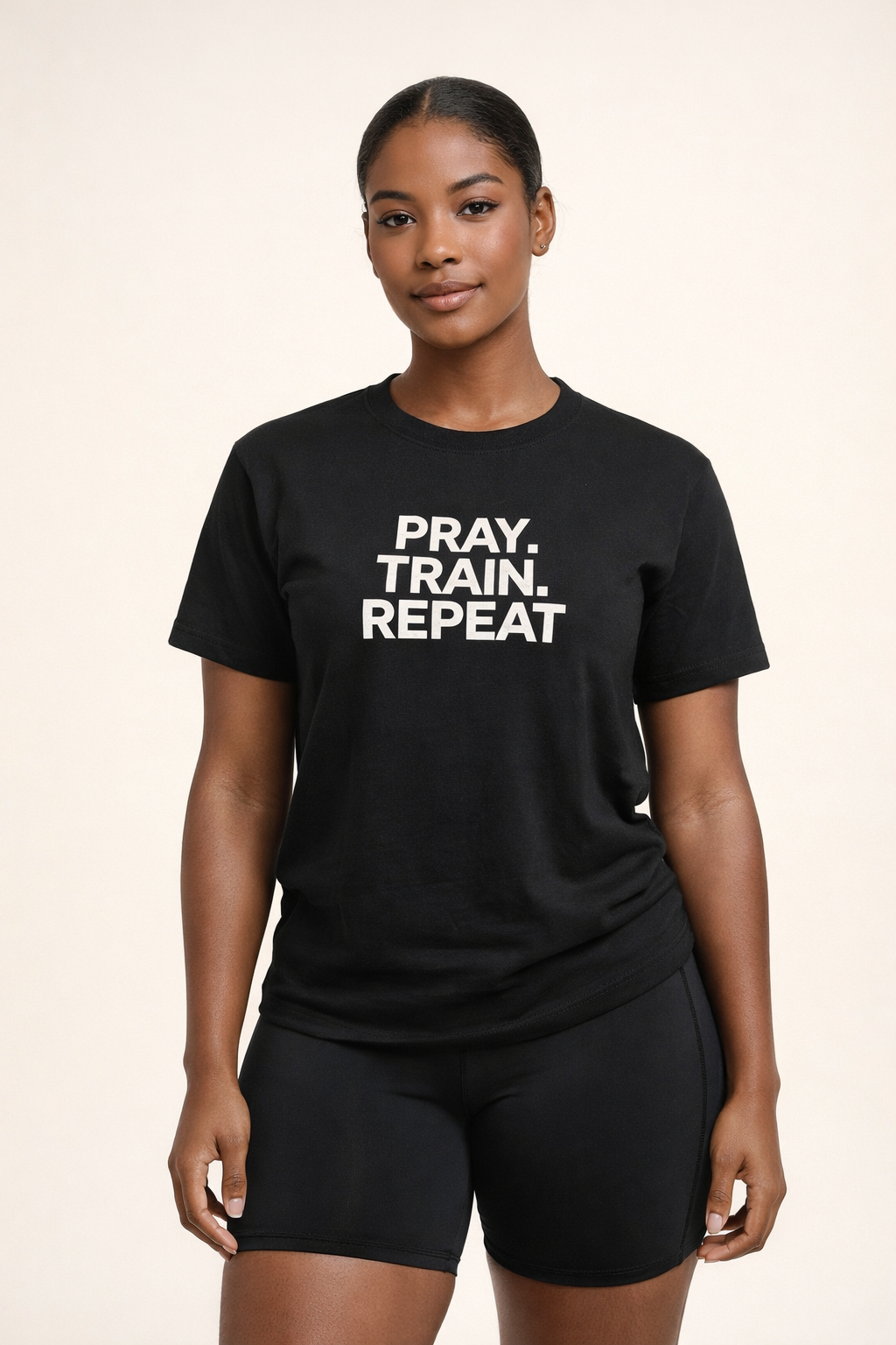 PRAY. TRAIN. REPEAT Tee