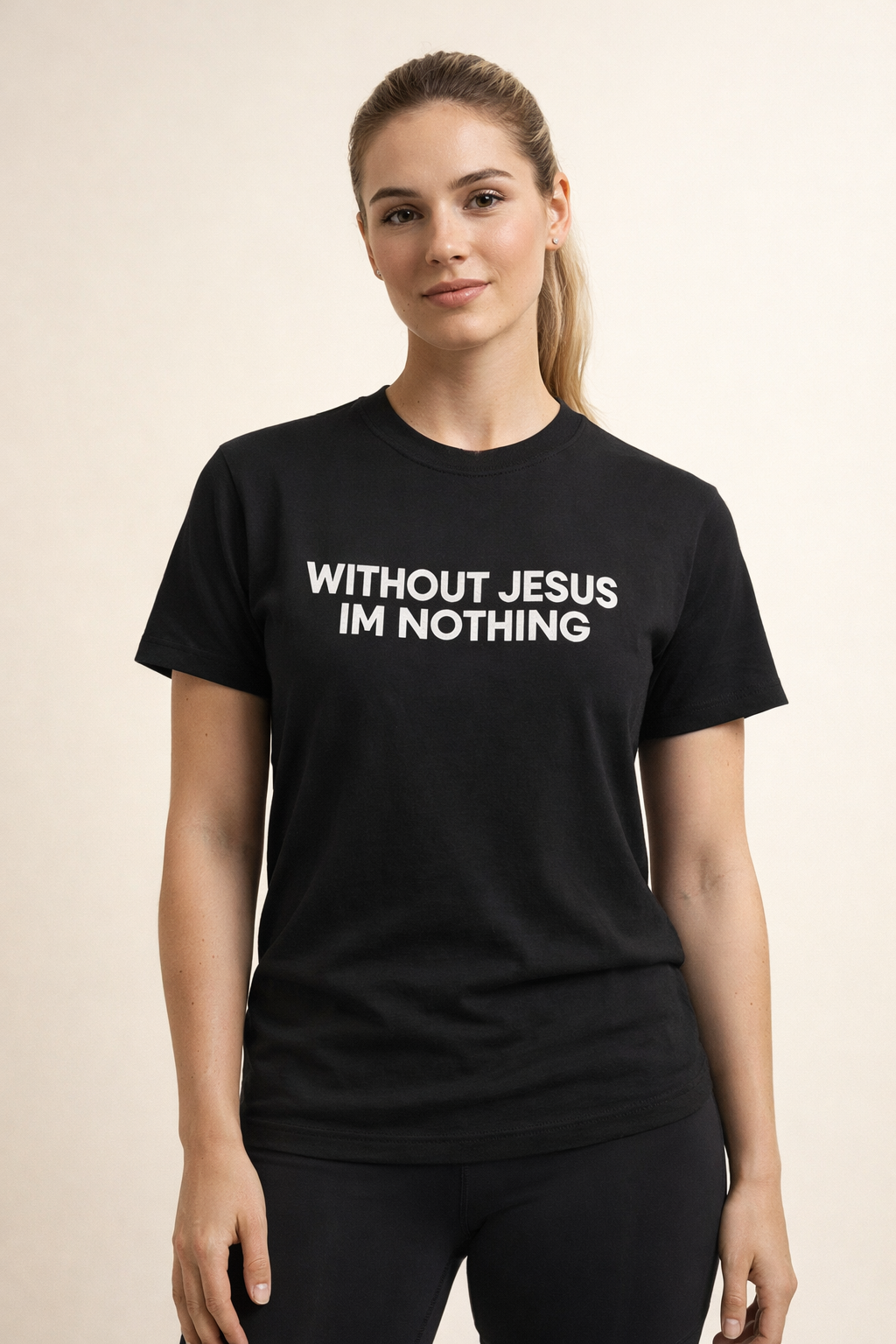 WITHOUT JESUS Tee