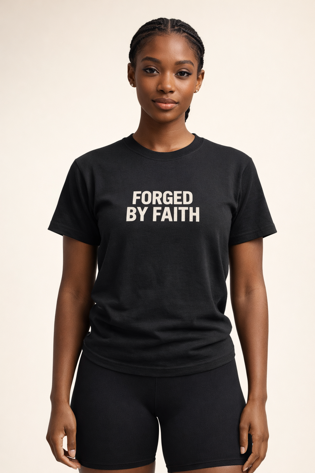 FORGED BY FAITH Tee