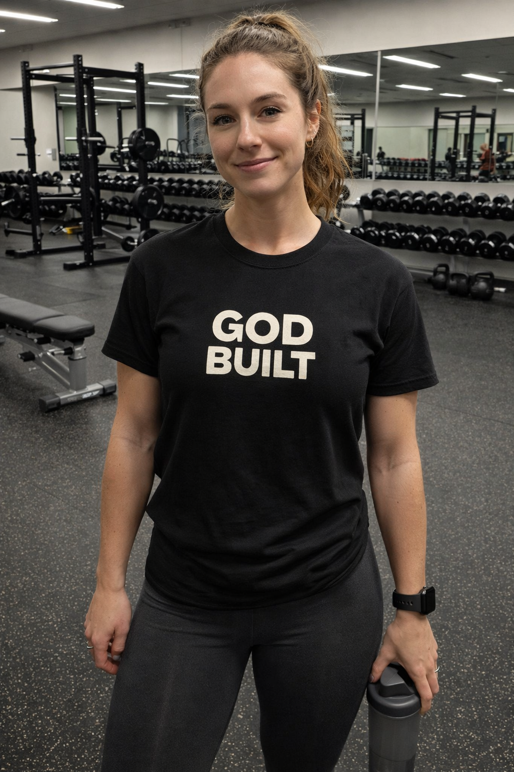 GOD BUILT Graphic Tee