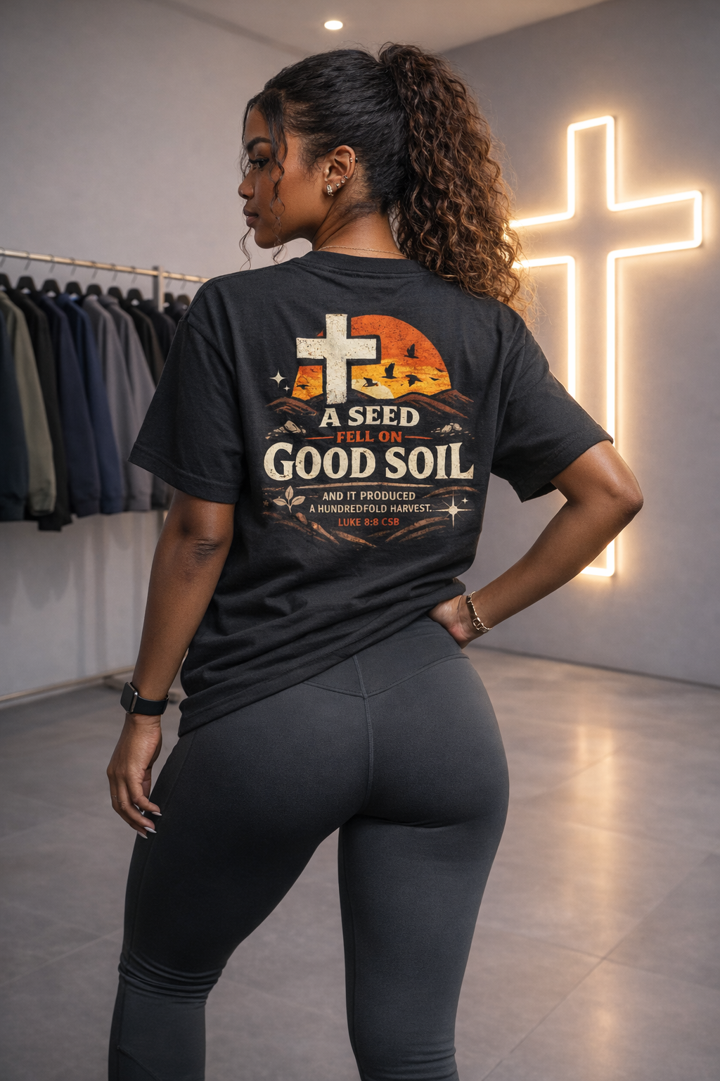 Luke 8:8 Tee